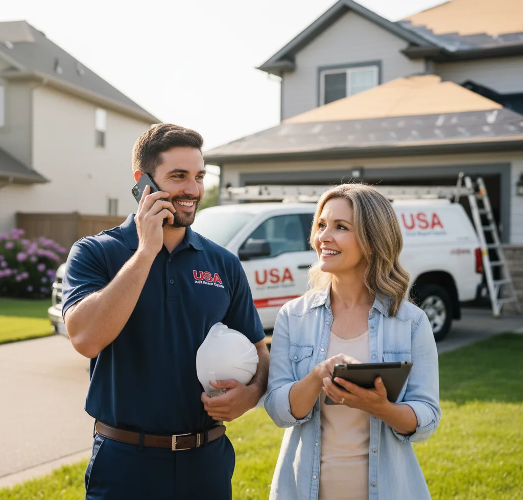 USA Roof Repair Experts customer support in Chamblee